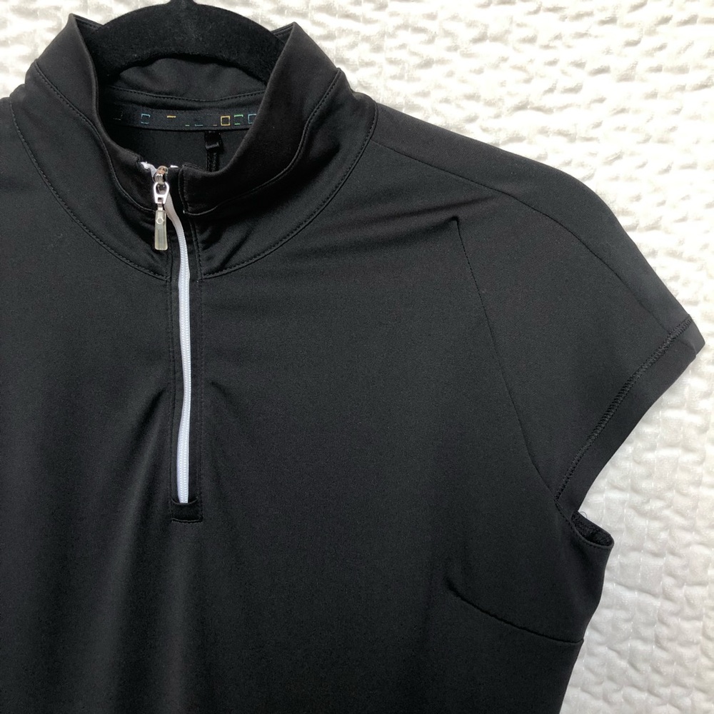 Adidas Black Golf Dress with Pocket’s and Front Zipper. Women’s Size 4. - Picture 5 of 15